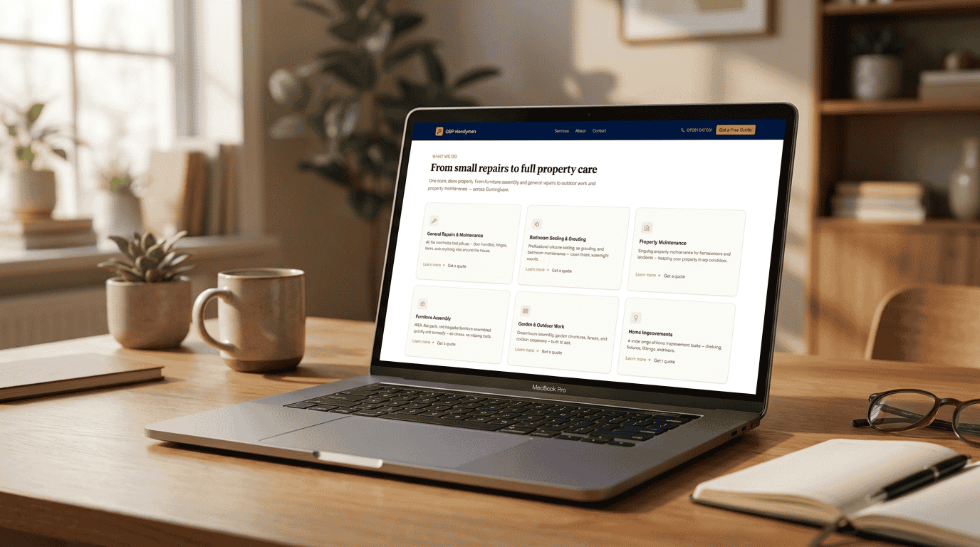Your own website